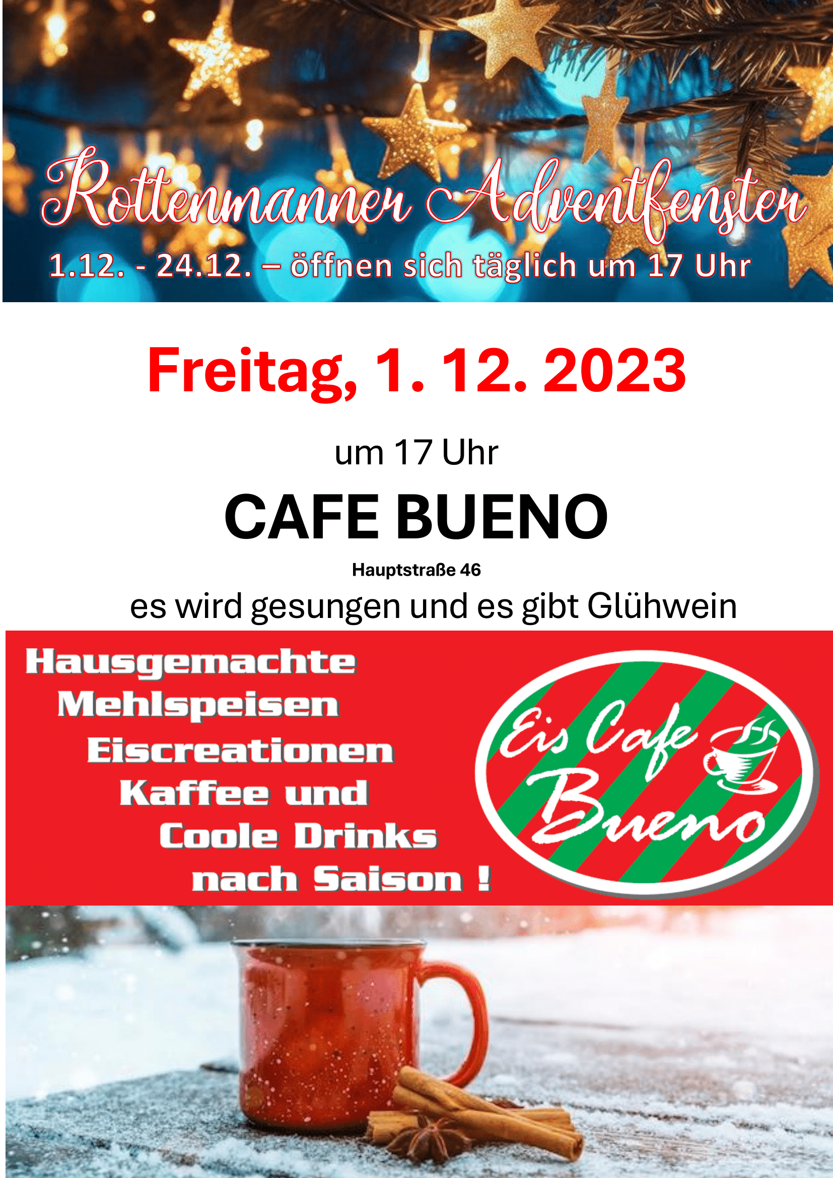 Adventfenster: Cafe Bueno